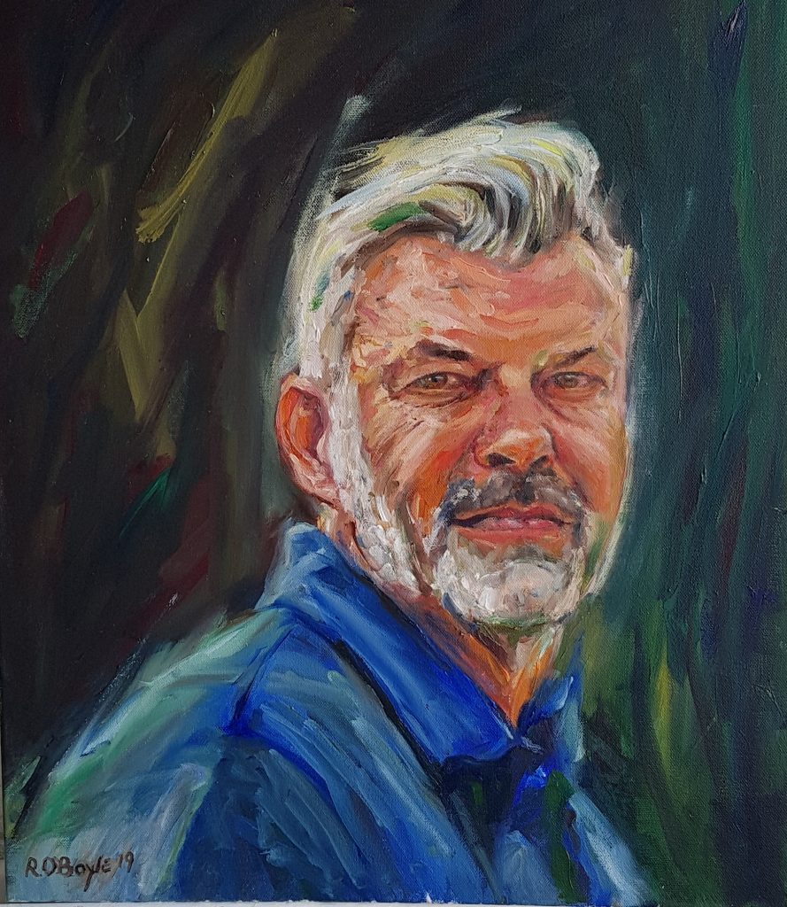 Portrait of Darren Clarke, Northern Ireland Golfer and winner of the British Open.
