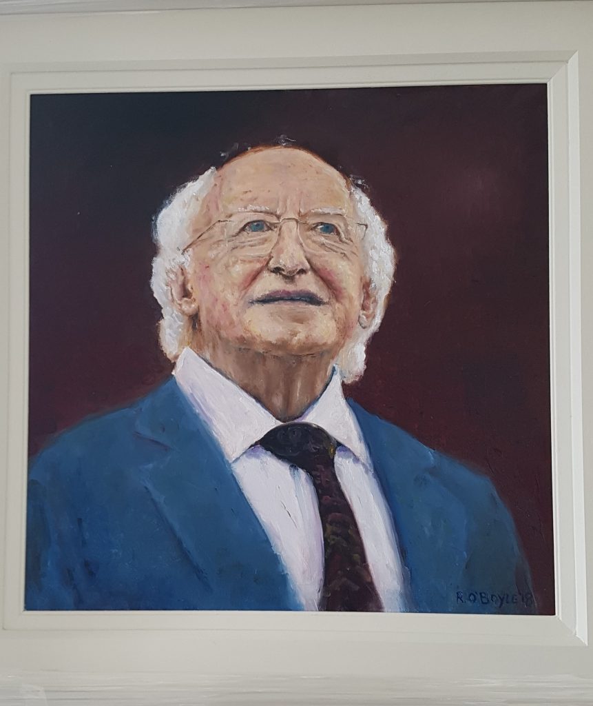 President Higgins.