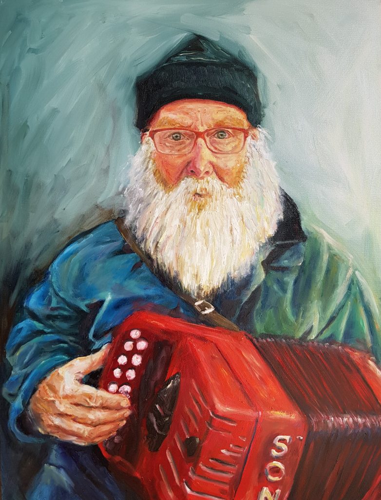 Portrait of Tom McNamarra Oil on canvas 60cm x 80cm